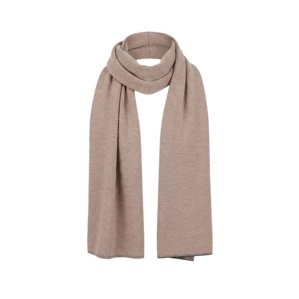 Givenchy Beige Cashmere Men's Scarf